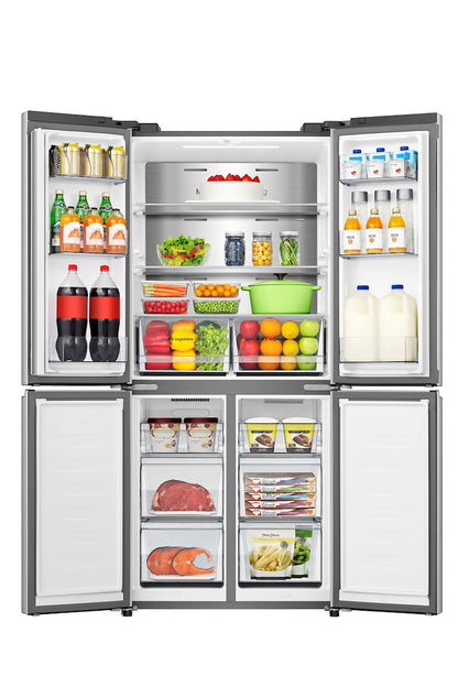Frigorifero 4 Porte Hisense RQ5P470SAIE – 483 L, Total No Frost, Classe E