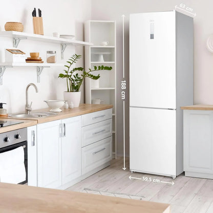 Frigorifero Combinato Midea MDRB424FGE010E – 310 L, Total No Frost, Classe E