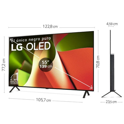 Smart TV LG 55″ OLED55B46LA – OLED evo AI B4 4K, webOS 24